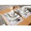 MANTEL 35X50 MARRON/OCRE 'MAXIM' 48G R106.51 P/500