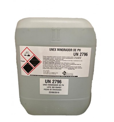 MINORADOR LIQUIDO PH G/25 KG