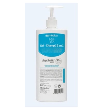 GEL-CHAMPU 700C DISPOBAÑO 1L C/PULSADOR C/12