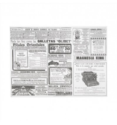 MANTEL 31X43 GACETA BLANCO *R211.85* C/2000