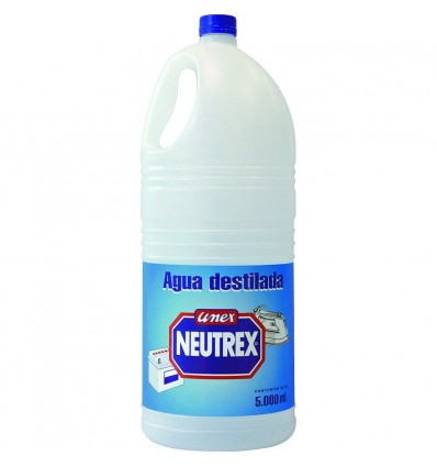 AGUA DESTILADA G/5 L.