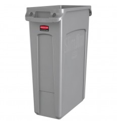 CUBO BOTELL. SLIM JIM 60L GRIS C/ASAS 1971258
