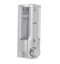 JABONERA 0,4L ABS GRIS PLATA R1035AN