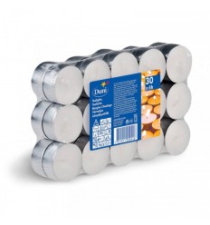 VELAS LAMPARILLAS 38MM BLANCO 6H 105941 C/360
