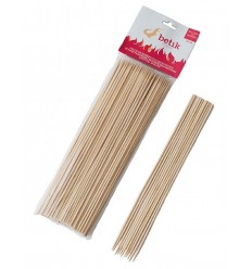 BROCHETA MADERA 25 CM. P/100