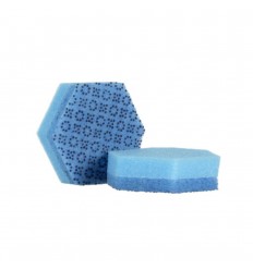 SCOTCH BRITE 3001HEX AZUL+ESPONJA P/4