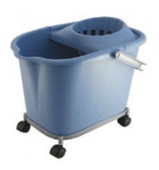 CUBO KENT 16L. AZUL C/ESCURR. +BASE 4 RUEDAS R4980