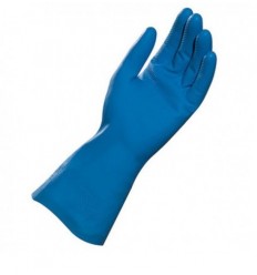 GUANTE NITRILO AZUL INDUSTRIAL T-P