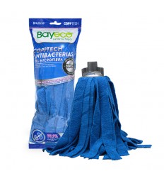 REC.FREGONA TIRAS MICROFIBRA ANTIBACT.AZUL 160G