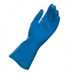 GUANTE NITRILO AZUL INDUSTRIAL T-M