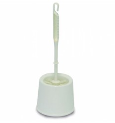 ESCOBILLA + SOPORTE WC BLANCO R02093