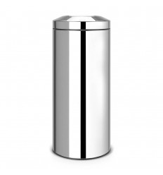 PAPELERA INOX.BRIL.30L.R287527