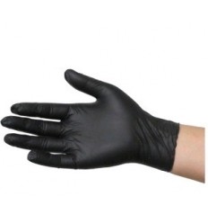 GUANTE NITRILO NEGRO SENSITIVE T-P P/100