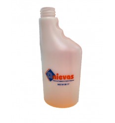 BOTELLA PARA PULVERIZADOR HDPE TRANSLUCIDA 500ML
