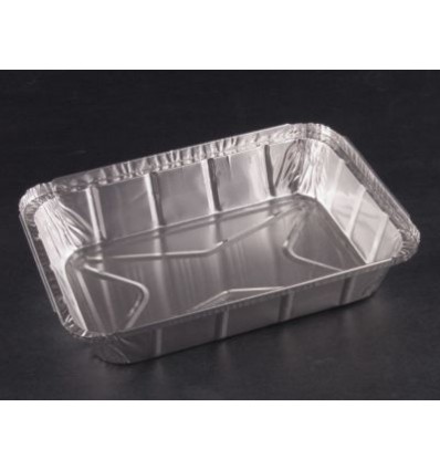RECIP.ALUMINIO E980 *22,2X15,7X3,8CM P/100