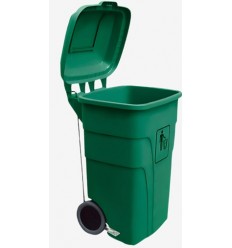 CONTEN.120 C/PEDAL VERDE R7302A