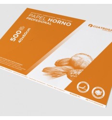 PAPEL HORNO 40X60 SILICONADO BLANCO C/500
