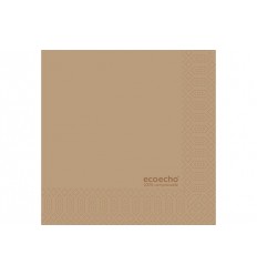 SERV. DUNISOFT 40X40 MARRON ECO 178638 C/720