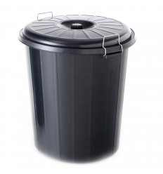 CUBO 90 L.NEGRO+TAPA R9003