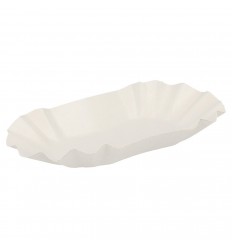 BANDEJA CARTON PE 14X8X3 OVAL 140.41 P/250