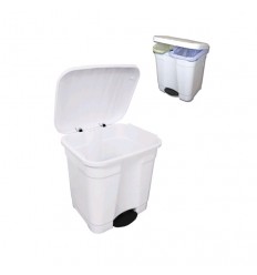 PONGOTODO 50 LT. PVC BLANCO C/PEDAL R04549
