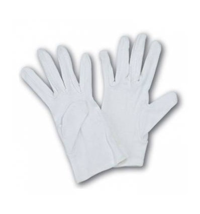 GUANTE ALGODON FINO BLANCO T-P P/10