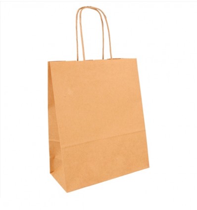 BOLSA PAPEL ASA CORDON XS NATURAL *R222.11* C/250
