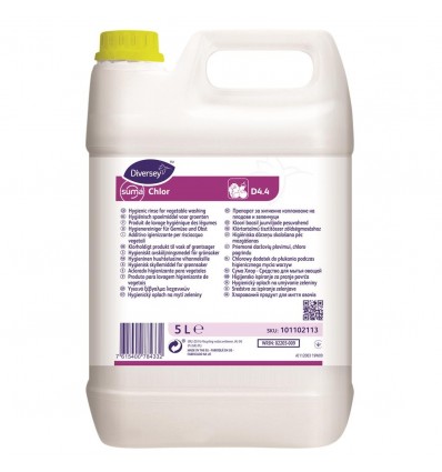 SUMA CHLOR D4.4 (DESINF. VERDURAS) 101102113 G/5 L