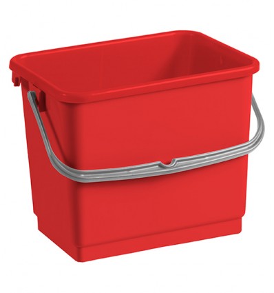 CUBO POLIPROP. ROJO 4 L. R3361