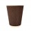 VASO 240 ML 8 OZ DOBLE TRENZADO MARRON C/500