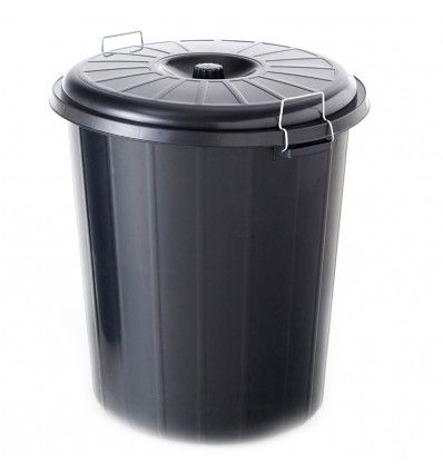 CUBO 90 L.NEGRO+TAPA R9003