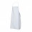 DELANTAL BLANCO 75X90 C/PETO 100% ALG. R30002150