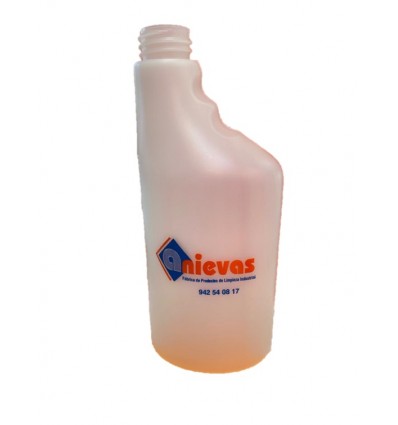 BOTELLA PARA PULVERIZADOR HDPE TRANSLUCIDA 500ML