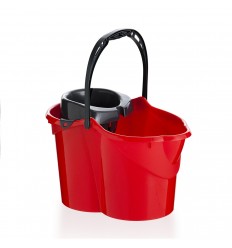CUBO +ESCURRIDOR 15L. OVAL "ROJO" R9050R