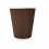 VASO 240 ML 8 OZ DOBLE TRENZADO MARRON P/25 SUELTO