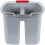 CUBO DOBLE GRIS 18L. R2628