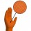 GUANTES NITRILO S/POLVO NARANJA T-G P/50