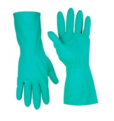 GUANTE NITRILO VERDE T-XL
