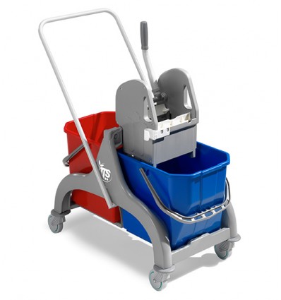 CARRO NICK 2X15L.P/TEC GRIS *ASA RILSAN R6081