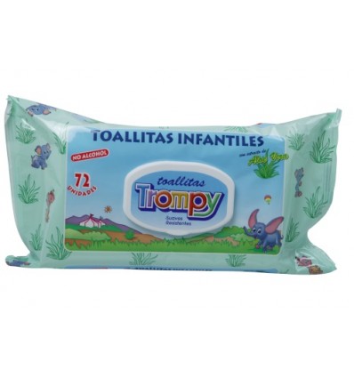 TOALLITAS INF.ALOE VERA C/864