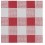 MANTEL 1X1 CUADRO ROJO/BLANCO C/400