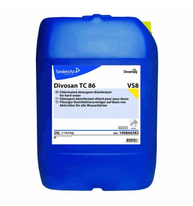 DL DIVOSAN TC86 VS8 DETERG. DESINFECT. CLORAD.G/20