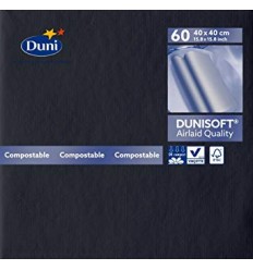 SERV. DUNISOFT 40X40 NEGRO 156935 C/720