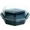 OCTAVIEW C/TP 16X16X8 580ML.NEG.149871 C/405