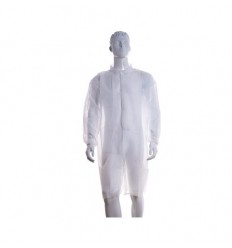 BATA DE VISITA POLIPROP.BLANCA XL R5200B C/100