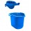 CUBO +ESCURRIDOR 15L.*UNO* AZUL R500125