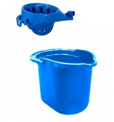 CUBO +ESCURRIDOR 15L.*UNO* AZUL R500125