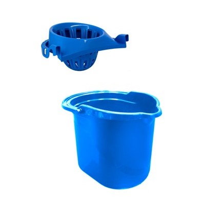 CUBO +ESCURRIDOR 15L.*UNO* AZUL R500125
