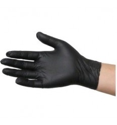 GUANTE NITRILO NEGRO SENSITIVE T-XG P/100