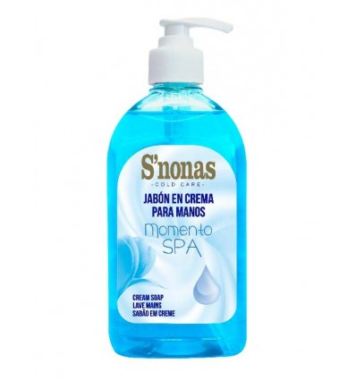 JABON CREMA *SPA* C/DOSIFICADOR S´NONAS B/500ML